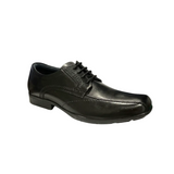 Hush Puppies Boys School Shoe Argyll Black