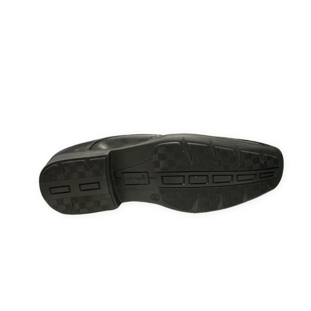 Hush Puppies Boys School Shoe Dumfries Black