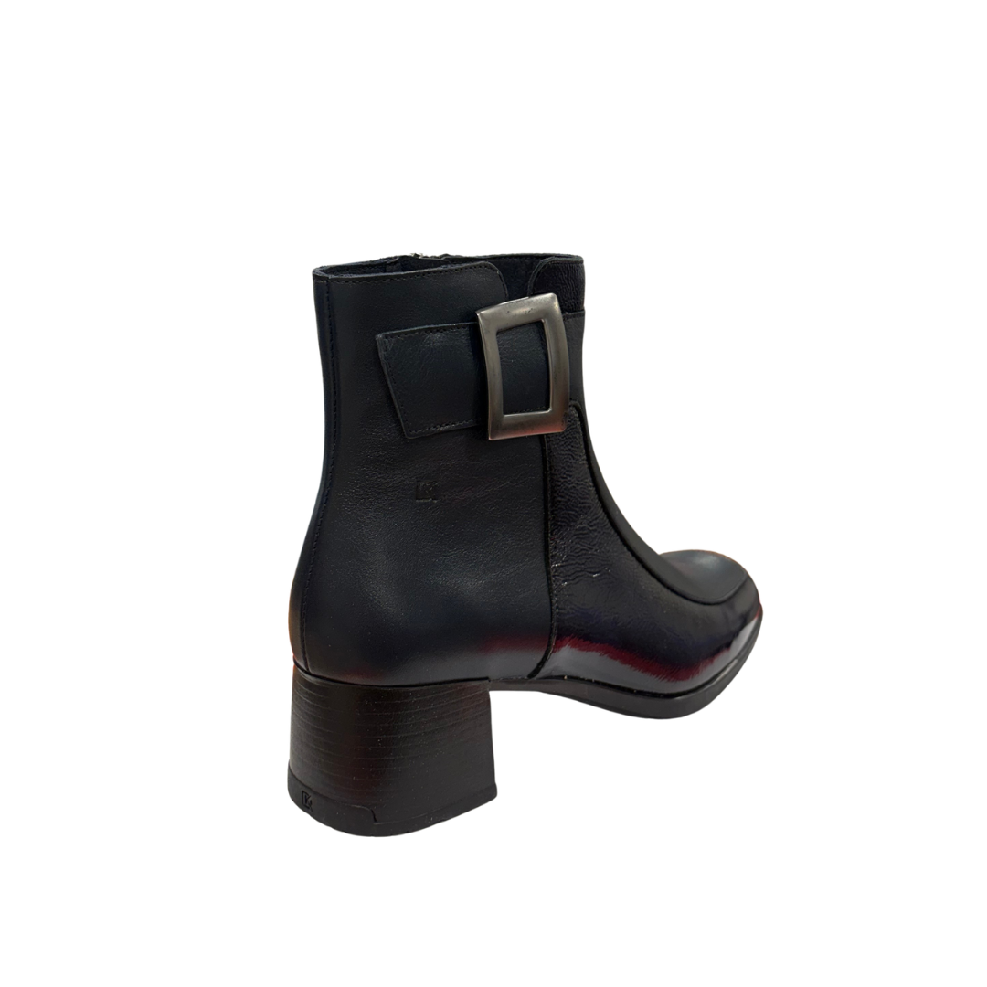 Fluchos women's blue leather boot