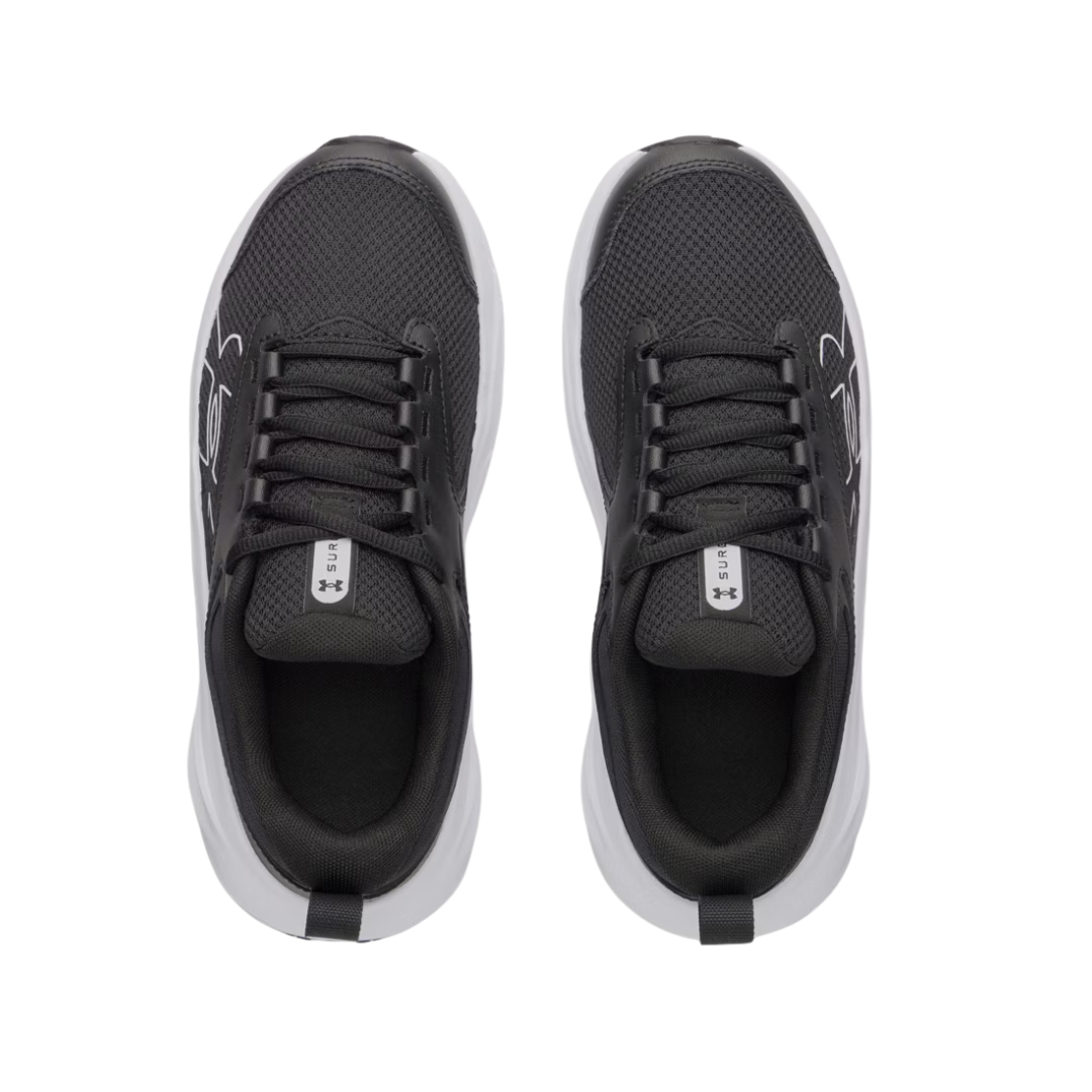 Under Armour Boys Trainer UA Surge 5 Black/Black/White