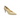 Emis women's champagne heeled court shoe