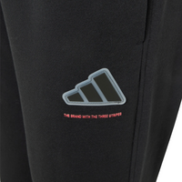 Adidas Boys Jogger Slogan Fleece Black