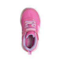 Skechers Girls Trainer Play Scene Shimmer Splash Pink/Lavender