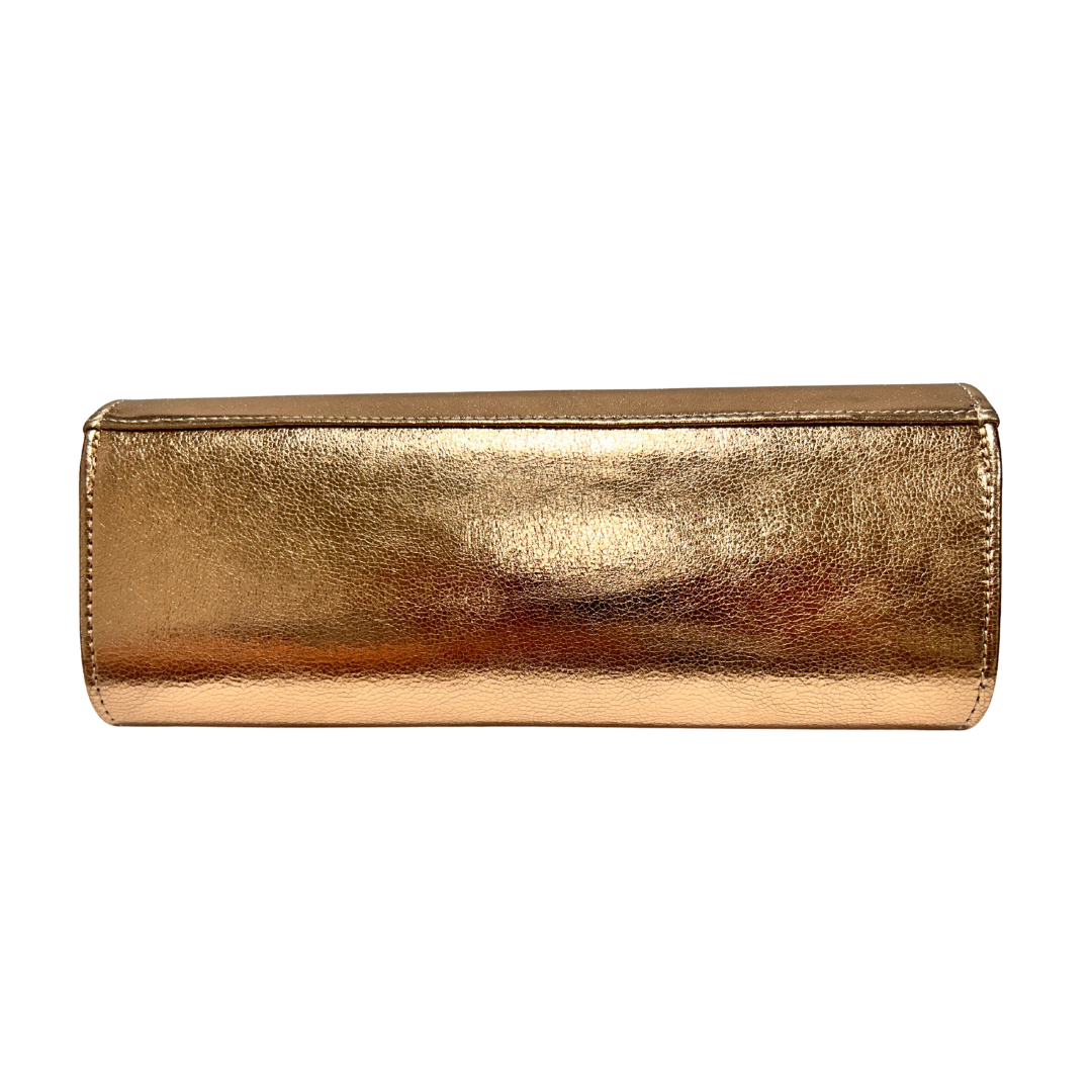 Emis Womens Clutch Bag T20 Gold