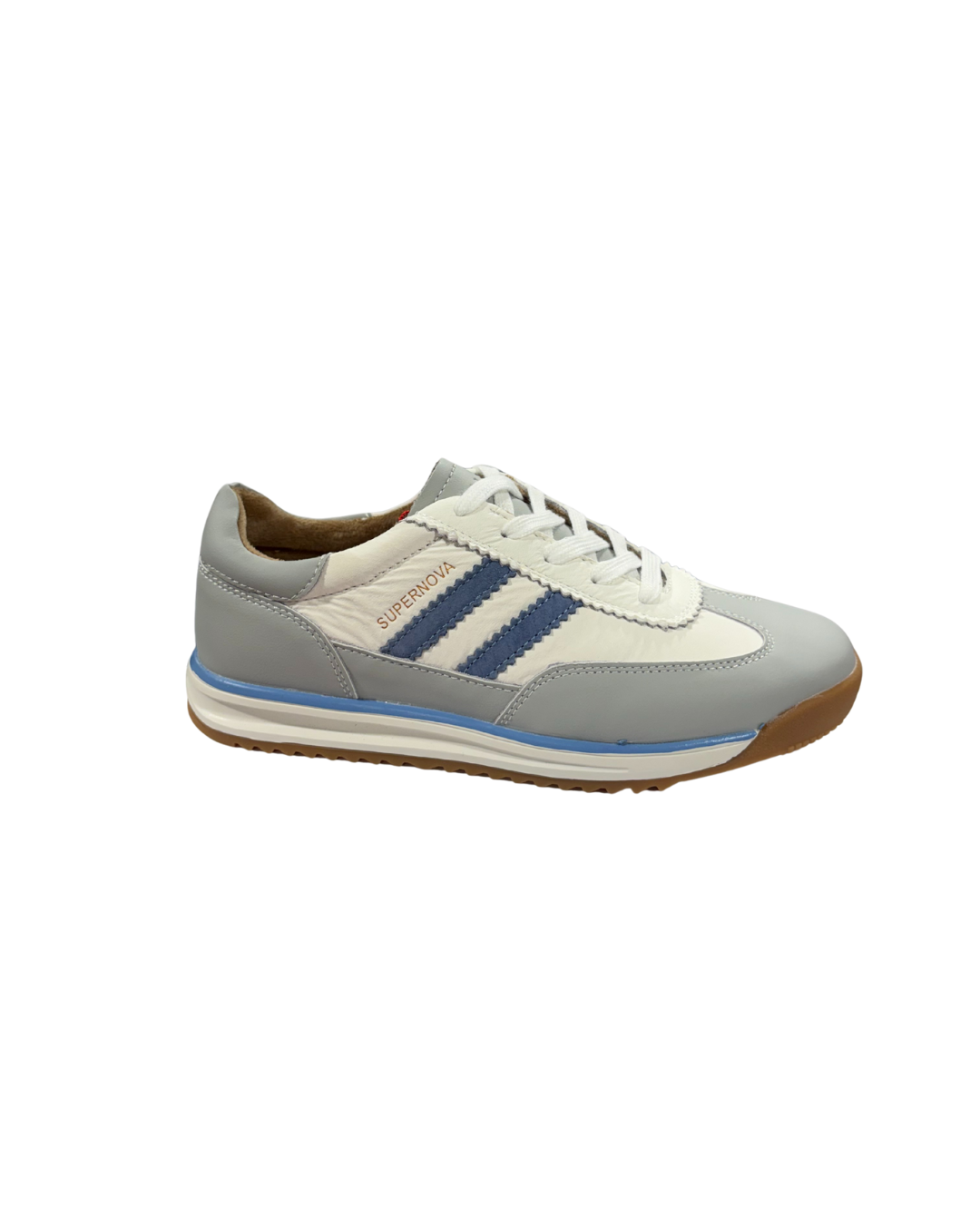Drilleys Womens Trainer Seventy Three Tissue Blue