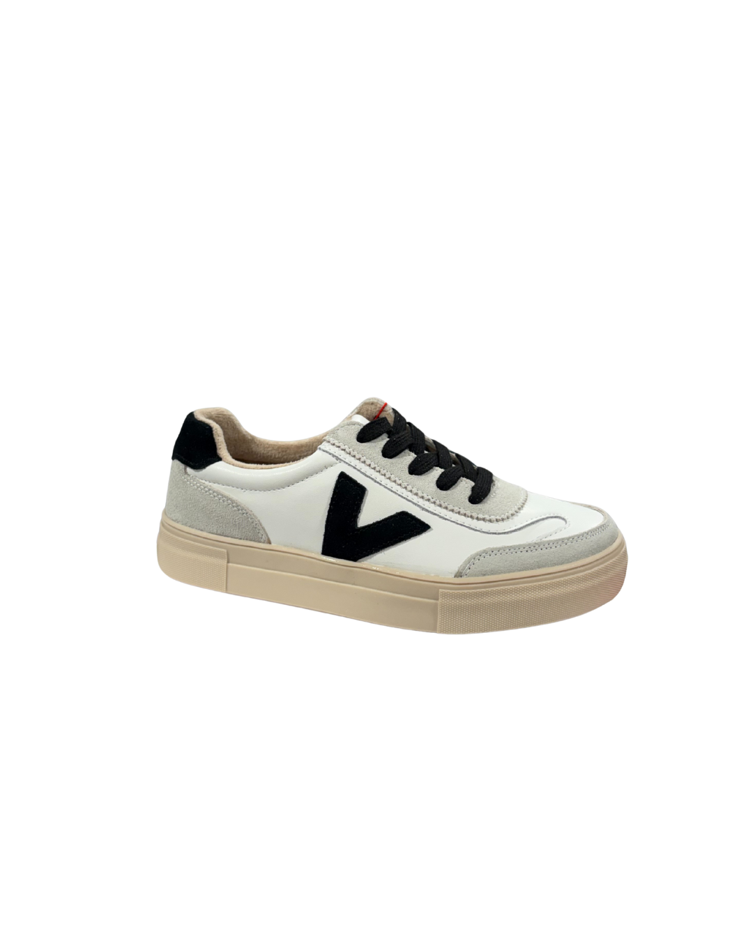 Drilleys Womens Shoe Eighty White Coal