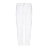 Red Button Womens Caitlina Sidepatch Jeans White