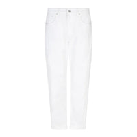 Red Button Womens Caitlina Sidepatch Jeans White