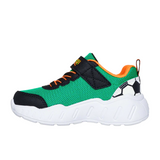 Skechers Boys Trainer Play Scene Green/Multi