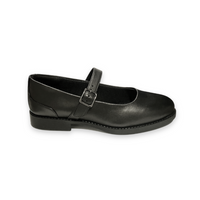 Clarks Girls Shoe Tapa Skip Y. Black Leather