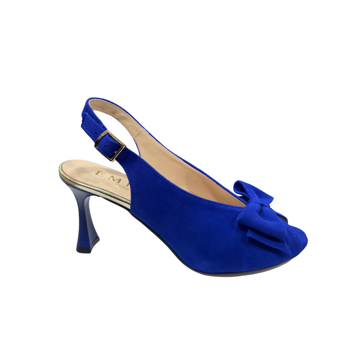 Emis women's suede shoe with buckle