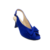Emis women's suede shoe with buckle
