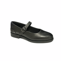 Clarks Girls Shoe Tapa Skip Y. Black Leather