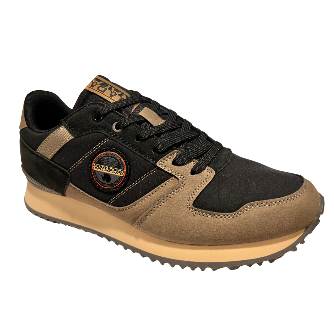 Napapijri Mens Trainer NP0A893L Black/Brown