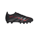 Adidas Junior Football Boot Predator Club FG/MG Core Black/Grey Four/Lucid Red