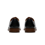 Clarks Mens Shoe Craft Remi Tip Black Leather
