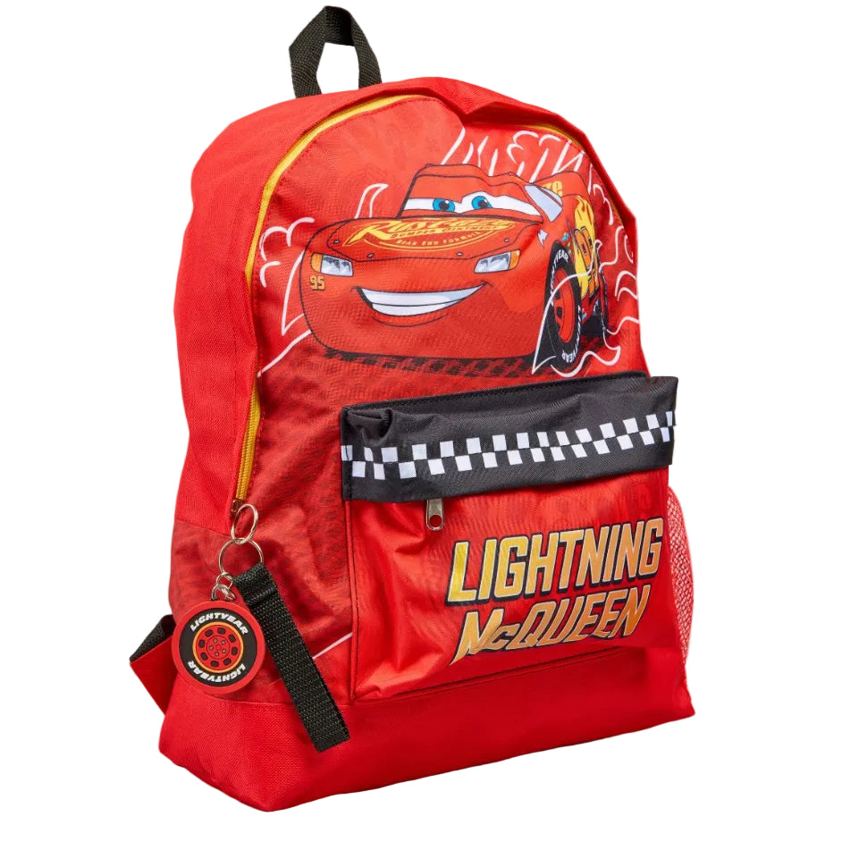 Cars Kids Backpack 06719 Red/Black/White