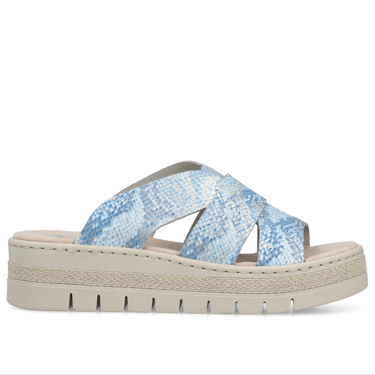 Rieker Womens Sandal V4989 Blue