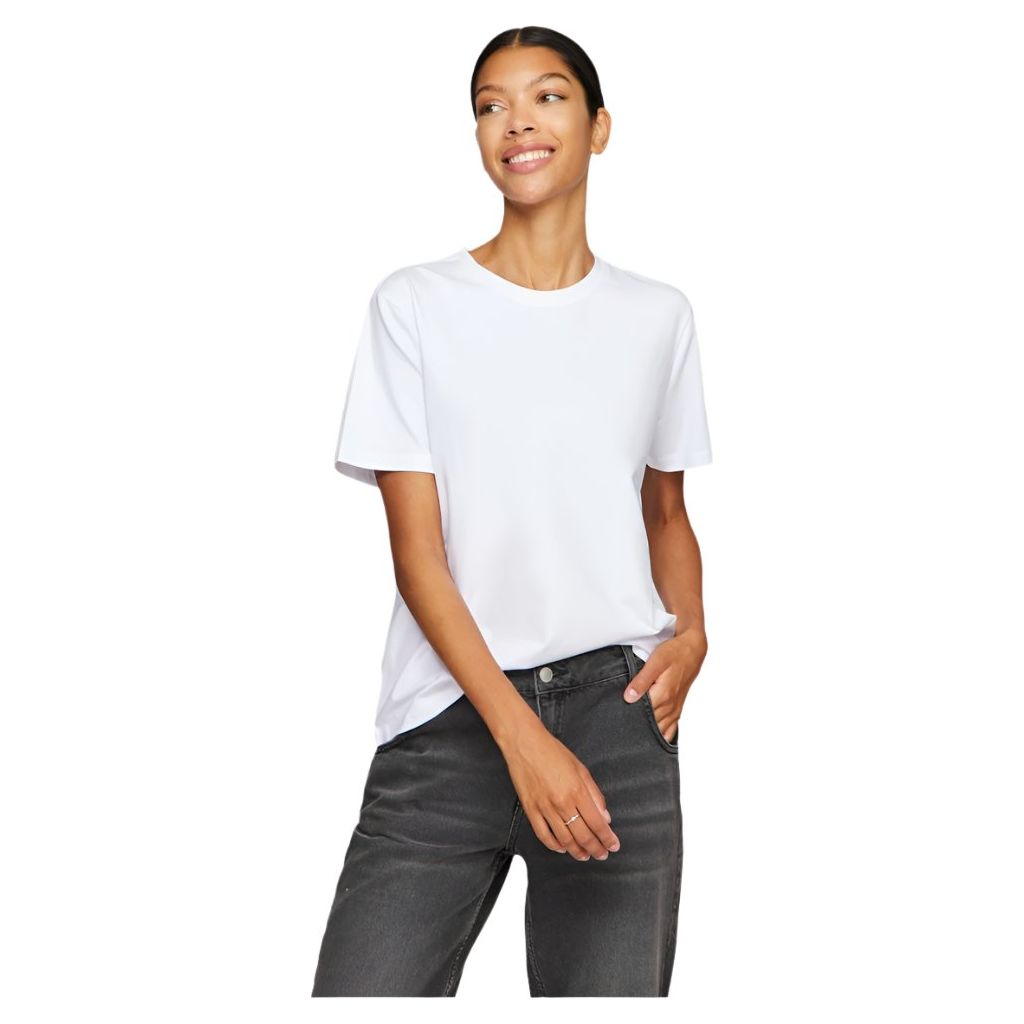 Vila Womens T-Shirt Nora S/S Bright White