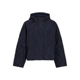 Vila Womens Vinova Quilted Jacket Navy