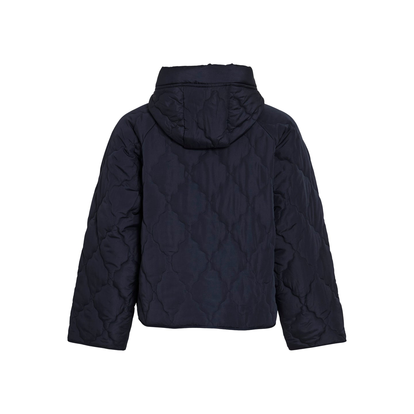 Vila Womens Vinova Quilted Jacket Navy