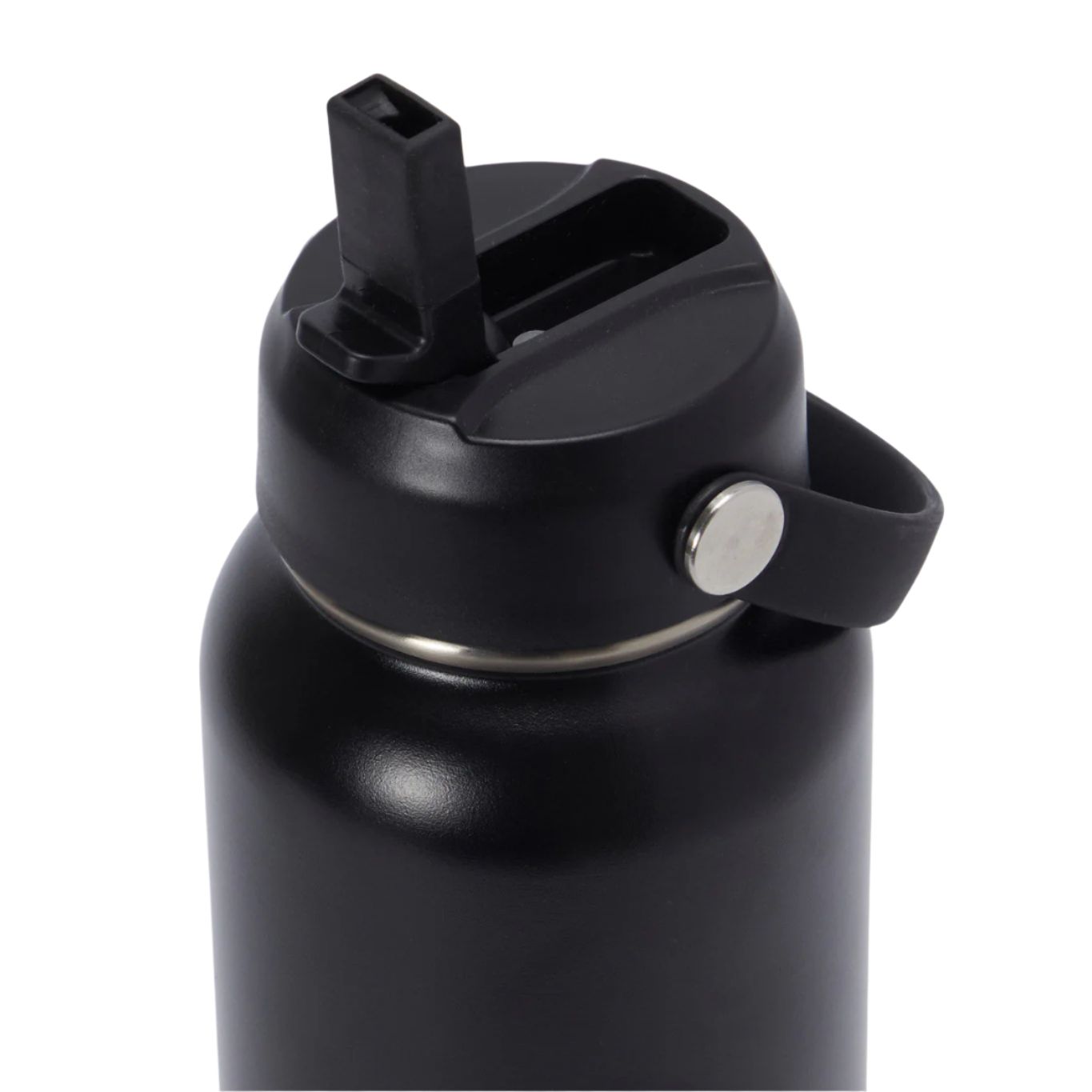 Gym+Coffee Water Bottle 1L Hydrate Black