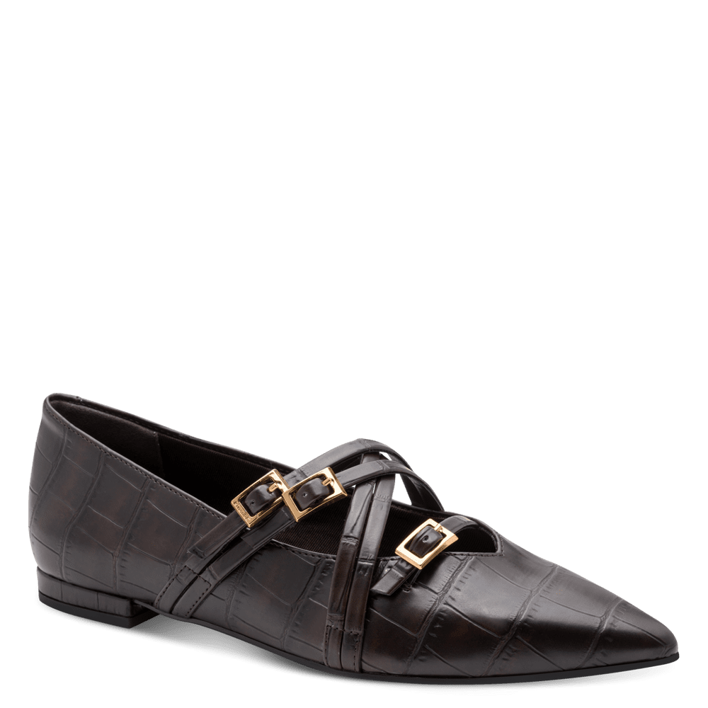 Tamaris Womens Shoe 22160-45 Mocca Croco