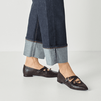 Tamaris Womens Shoe 22160-45 Mocca Croco