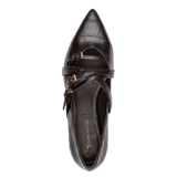 Tamaris Womens Shoe 22160-45 Mocca Croco