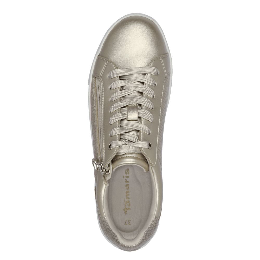 Tamaris Womens Trainer 1-23313-41 Gold
