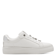 Tamaris Womens Trainer 1-23751-44 White/Silver