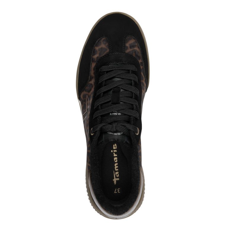 Tamaris Womens Trainer 1-23756-46 Leopard Comb