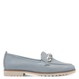 Tamaris Womens Shoe 24200 Light Blue Leather