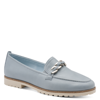 Tamaris Womens Shoe 24200 Light Blue Leather