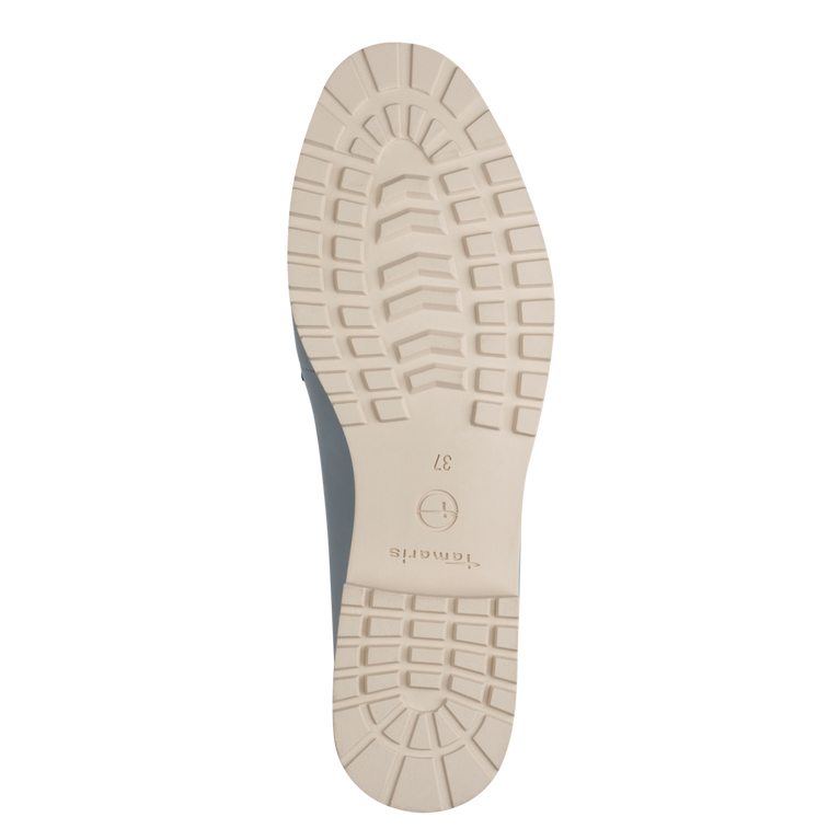 Tamaris Womens Shoe 24200 Light Blue Leather
