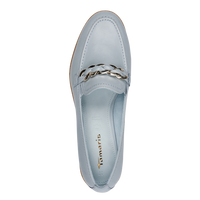 Tamaris Womens Shoe 24200 Light Blue Leather