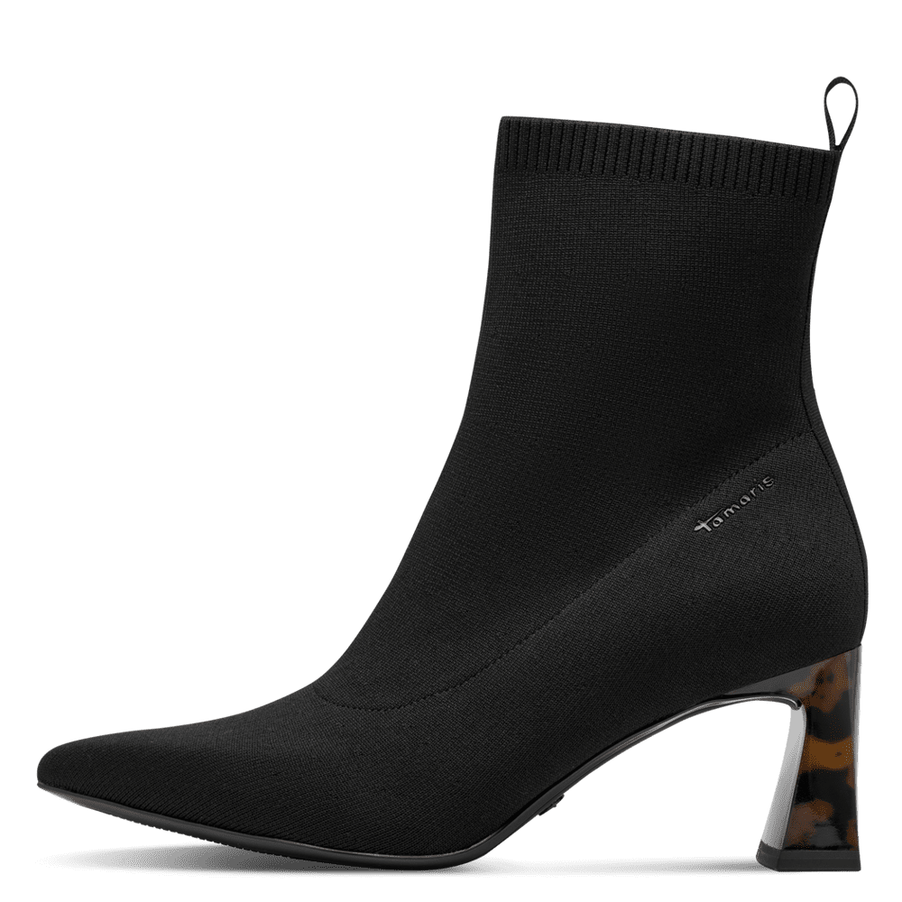 Tamaris Womens Sock Boot 1-25328-47-001 Black