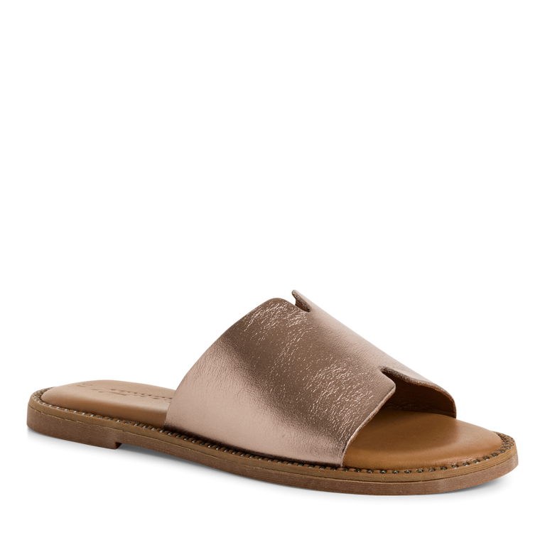 Tamaris women's leather slip-on sandal
