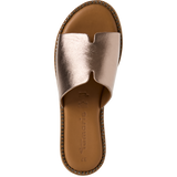 Tamaris women's leather slip-on sandal
