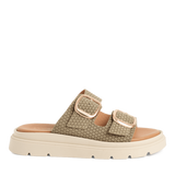 Tamaris Womens Sandal 1-27239-42 Olive Struct