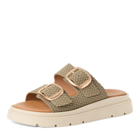 Tamaris Womens Sandal 1-27239-42 Olive Struct