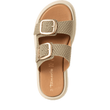 Tamaris Womens Sandal 1-27239-42 Olive Struct