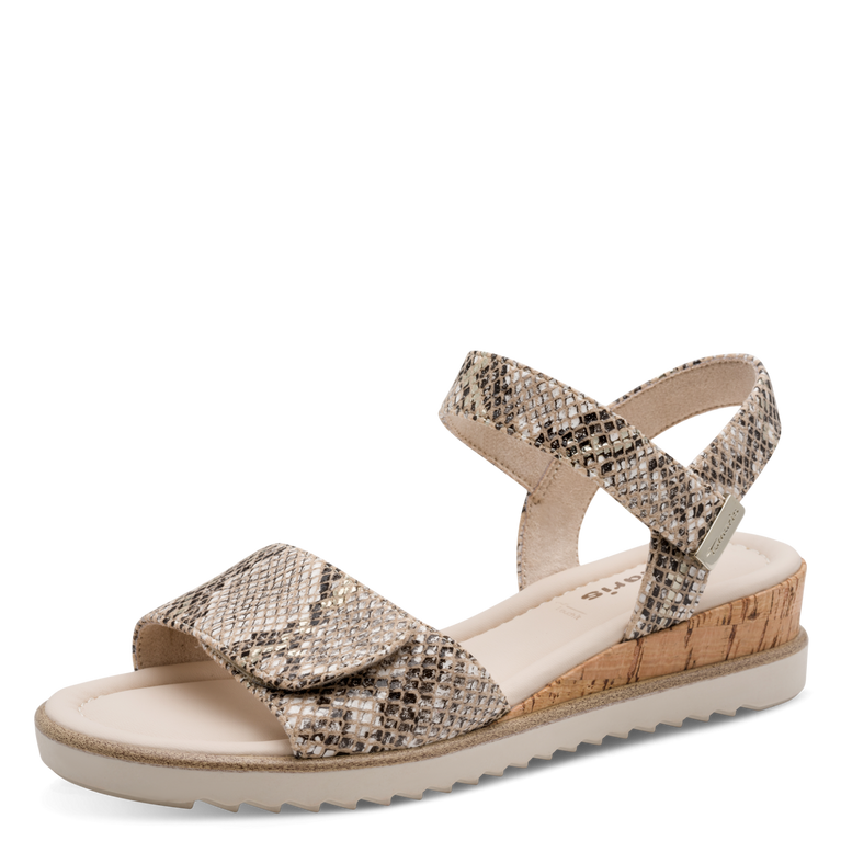 Tamaris women's beige sandal