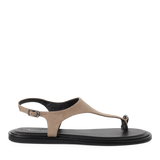 Tamaris women's taupe sandal with buckle