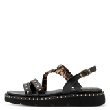 Tamaris Womens Sandal 1-28227-46 Black Comb