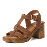 Tamaris Womens Sandal 1-28302-46 Brown Struct