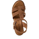 Tamaris Womens Sandal 1-28302-46 Brown Struct