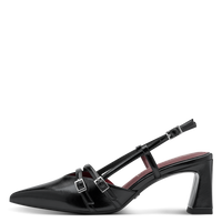 Tamaris women's black patent shoe