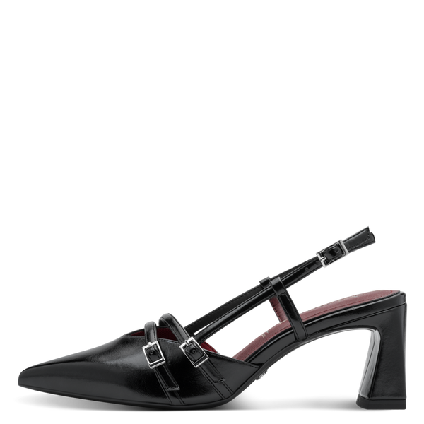 Escarpins Tamaris Femmes Sling 1-29660-45 - Talon Confort 65mm - Style Vintage Moderne