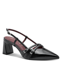 Tamaris women's black patent shoe